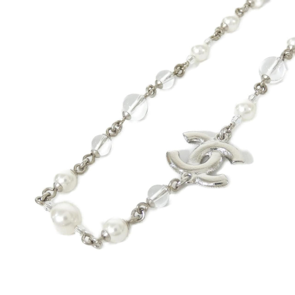 Chanel Necklace Silver — view 3