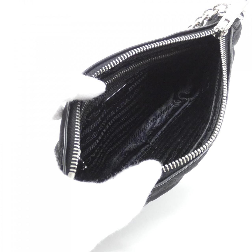 Prada Shoulder Bag Silver — view 9