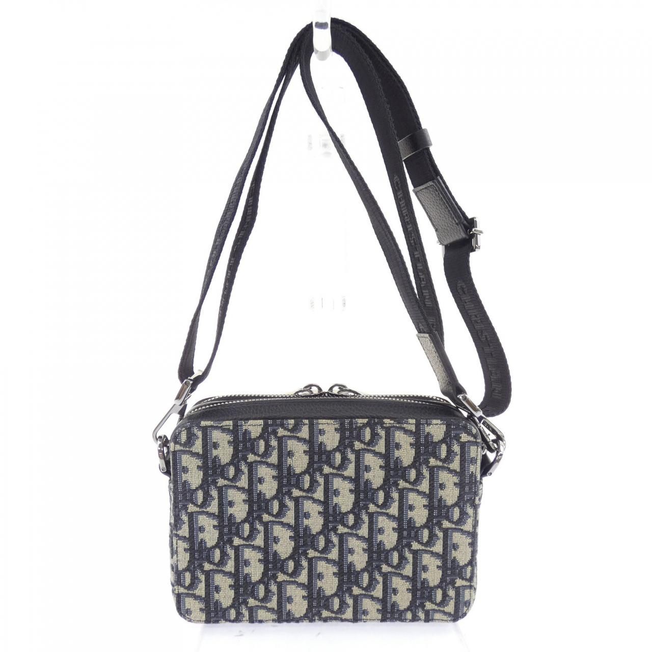 Dior Zip Pouch Oblique Jacquard — view 3