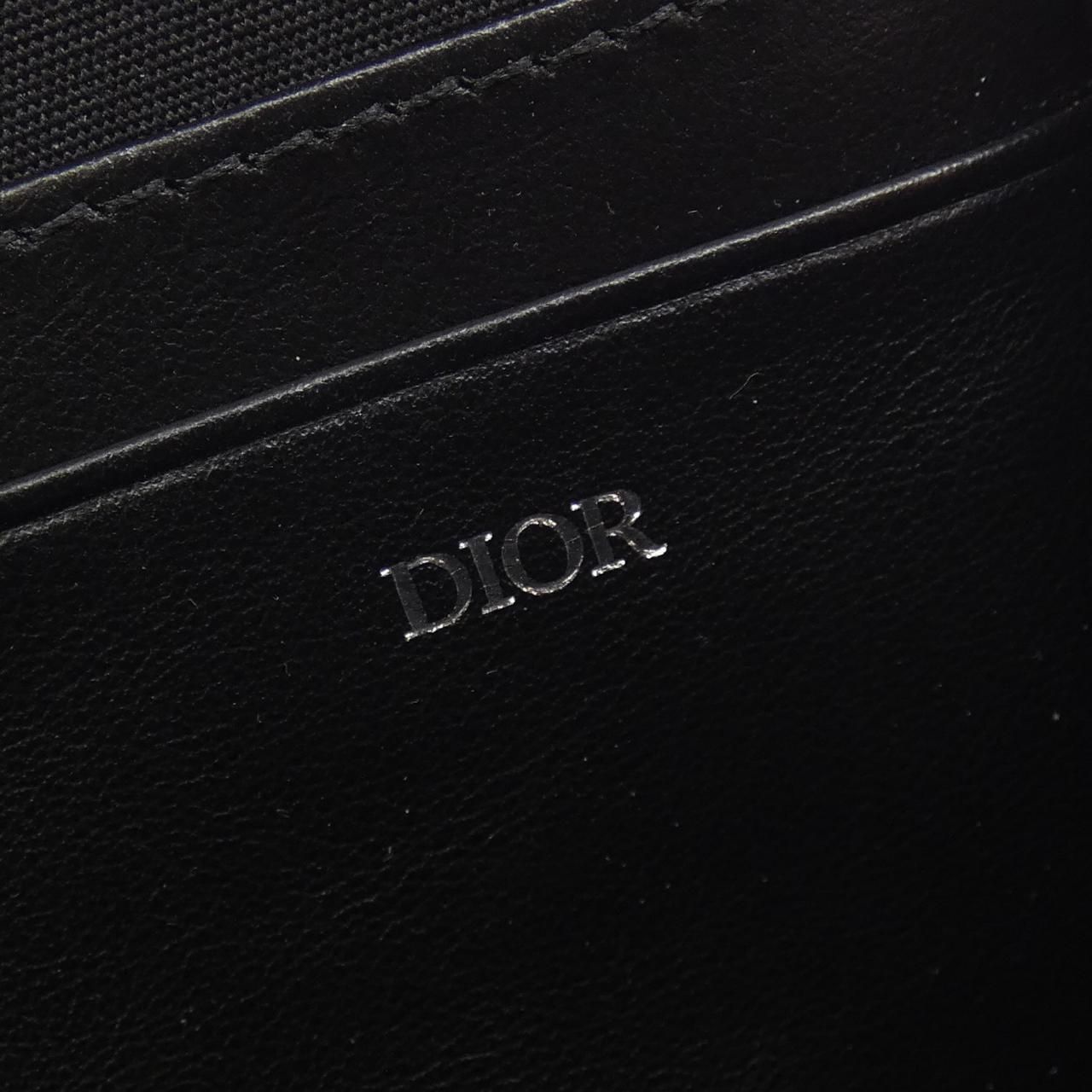 Dior Zip Pouch Oblique Jacquard — view 5