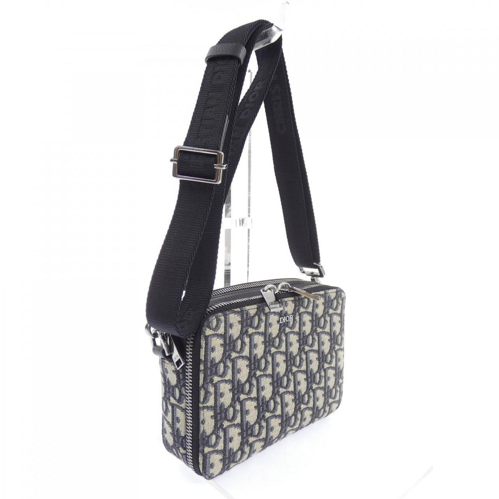 Dior Zip Pouch Oblique Jacquard — view 2