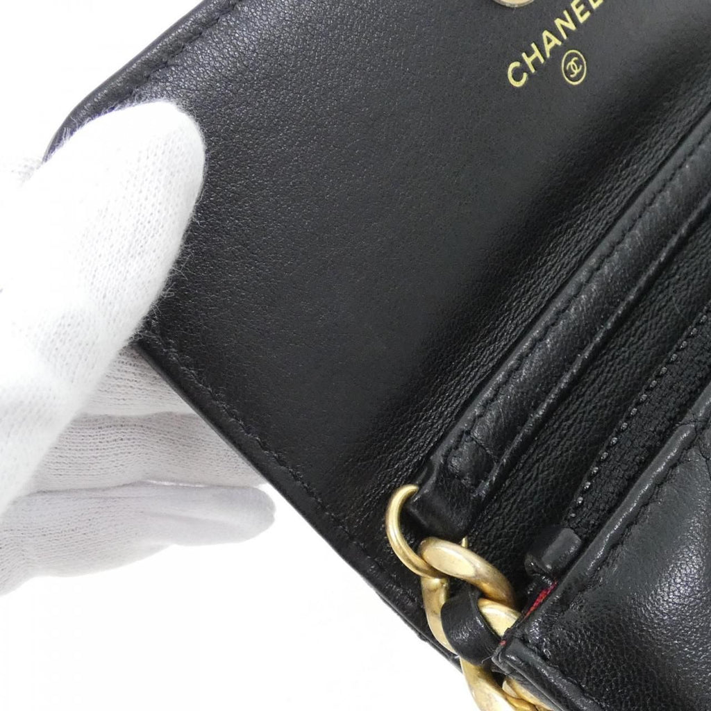 Chanel 19 Line Chain Clutch — view 9