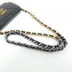 Chanel 19 Line Chain Clutch — view 7