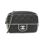 Chanel Chain Clutch Black