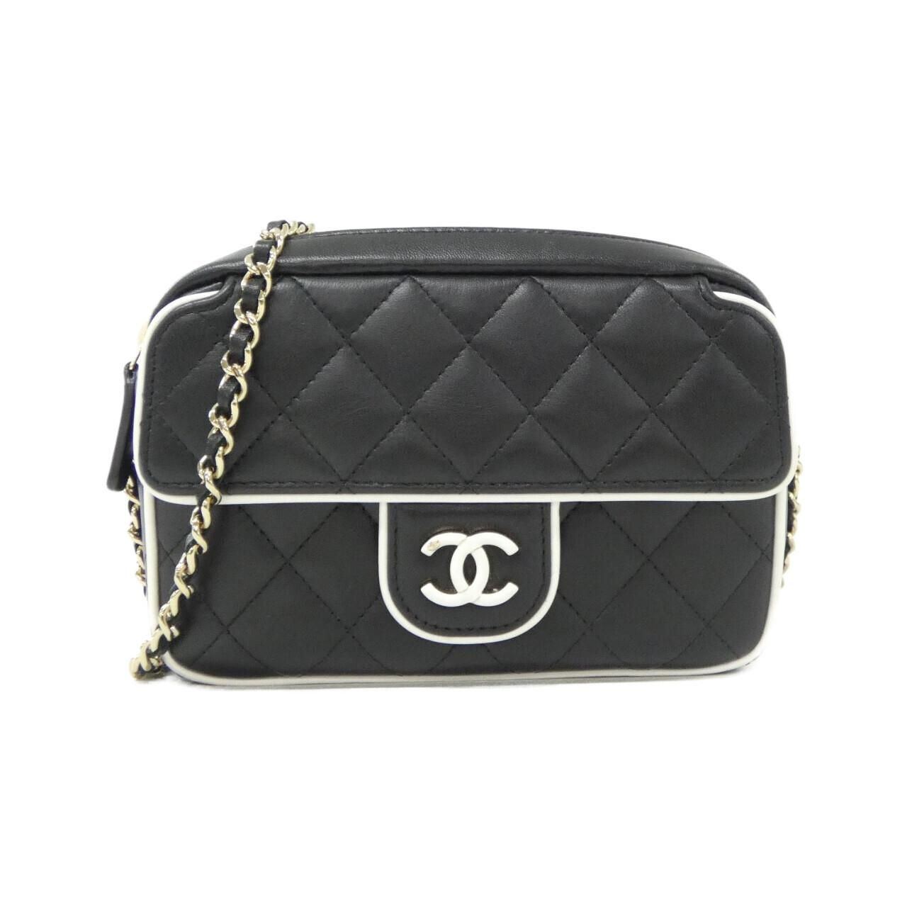 Chanel Chain Clutch Black