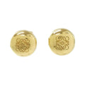 Loewe Anagram Pebble Stud Earrings