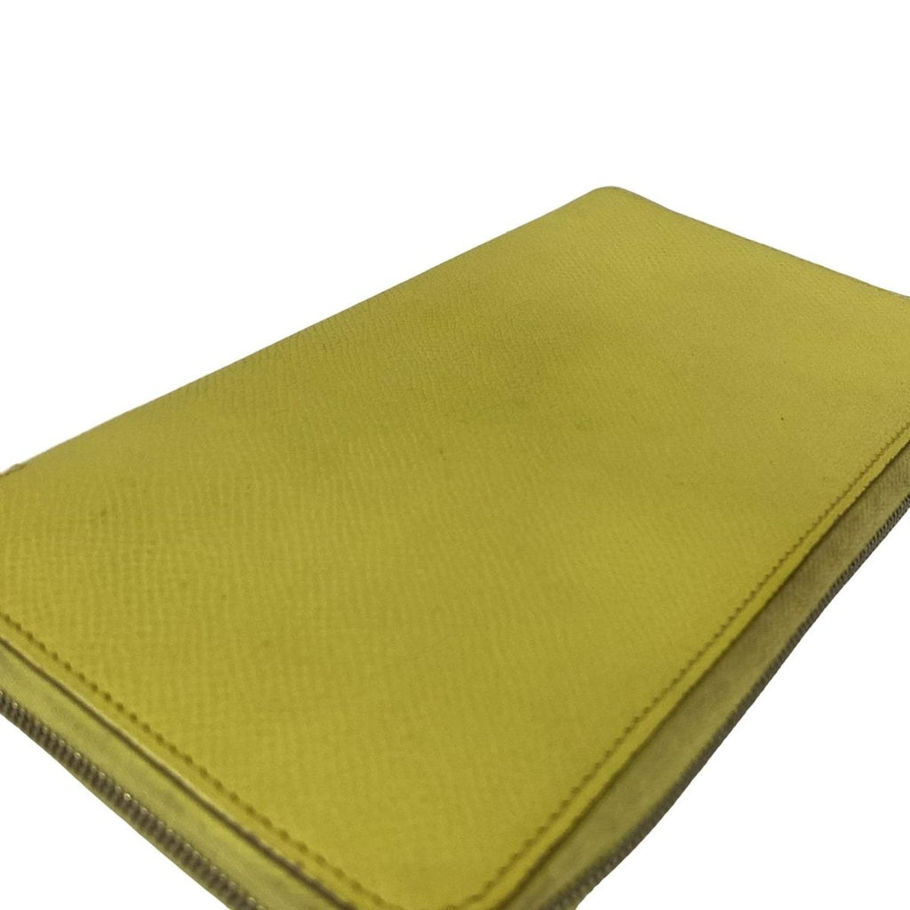 Hermes Wallet Azap Long Silk in Souffle Zip Around Silver — view 8