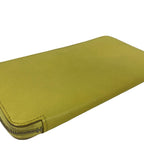Hermes Wallet Azap Long Silk in Souffle Zip Around Silver — view 9