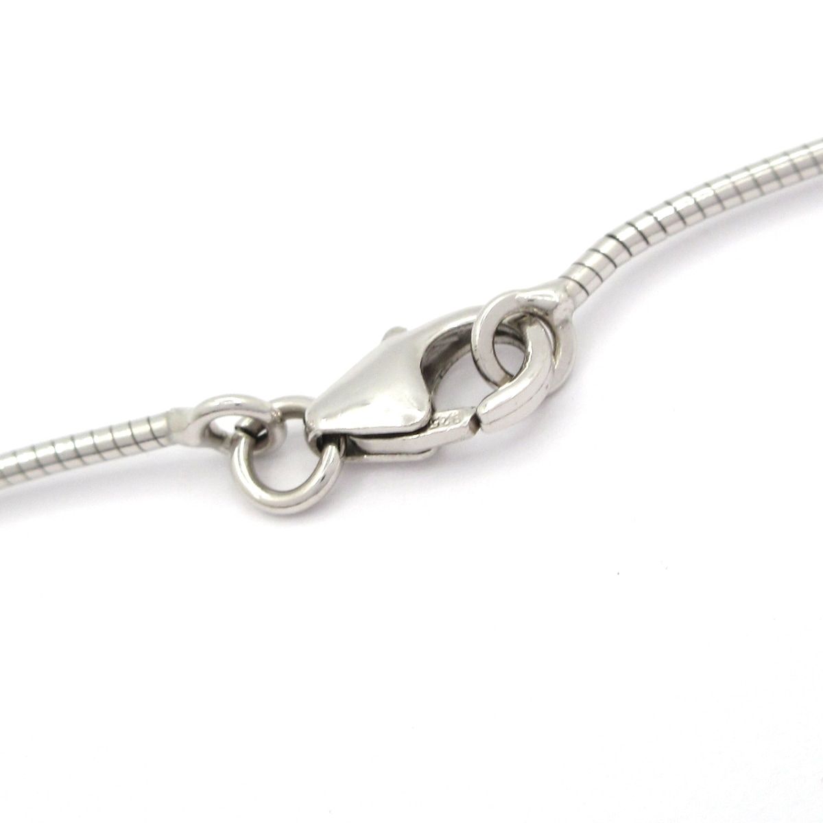 Hermes Necklace Pop Silver Black — view 4