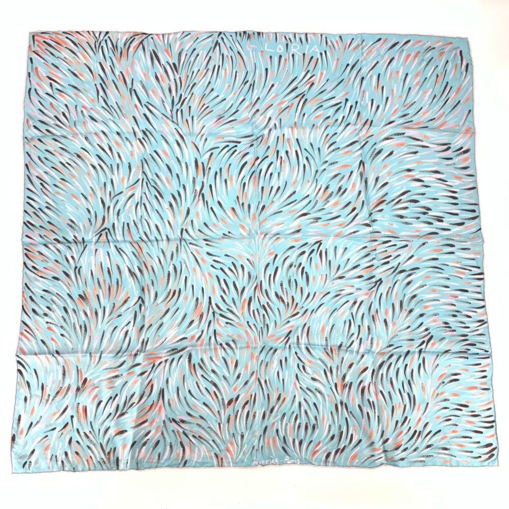 Hermes Carre 90 Reve de Gloria's Dream Silk Scarf