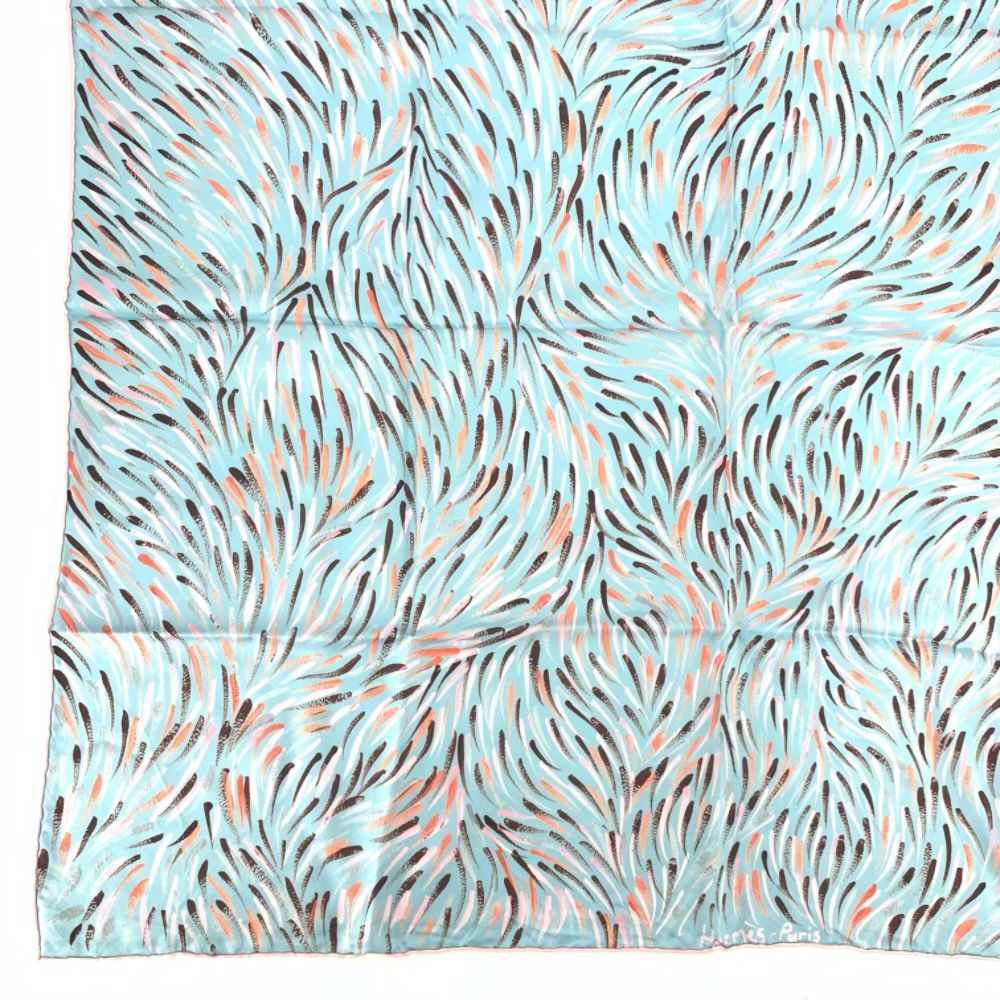 Hermes Carre 90 Reve de Gloria's Dream Silk Scarf — view 4