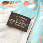 Hermes Carre 90 Reve de Gloria's Dream Silk Scarf — view 8