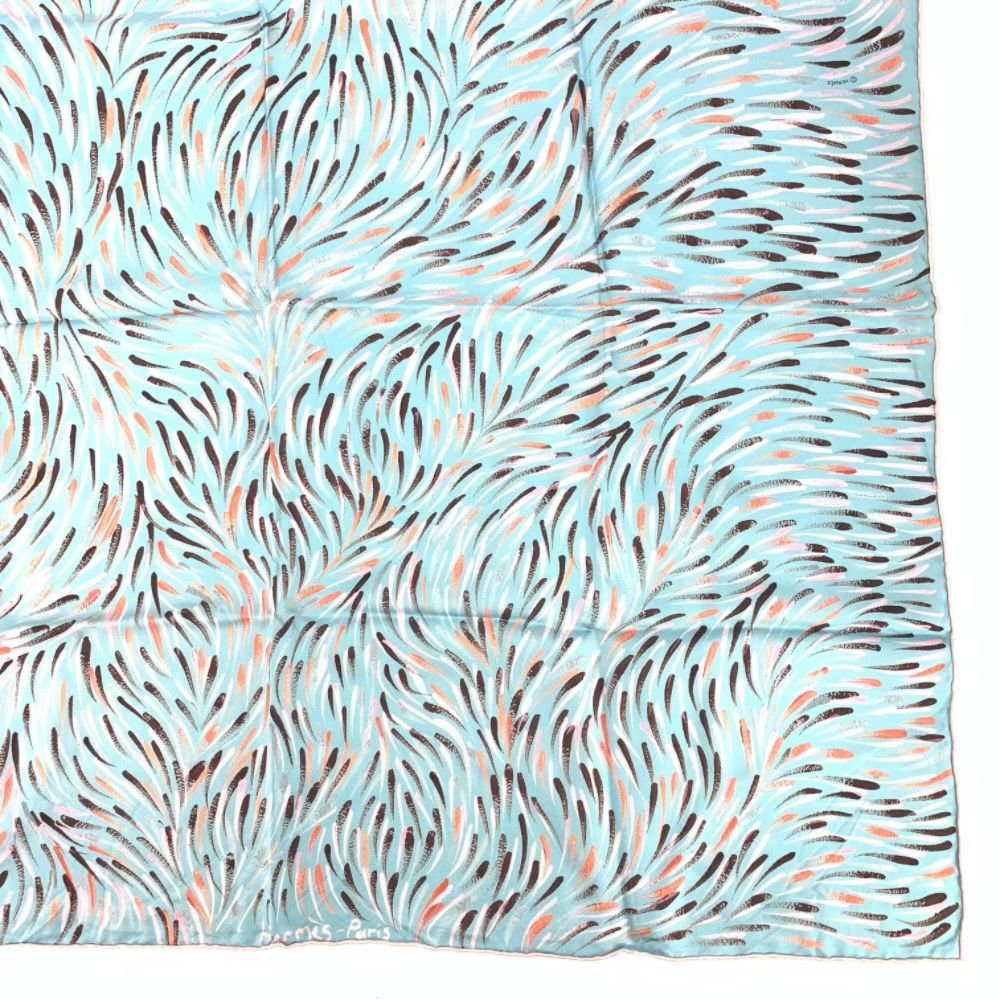Hermes Carre 90 Reve de Gloria's Dream Silk Scarf — view 5