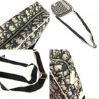 Dior Shoulder Bag Trotter Logo No2 Black — view 8