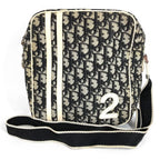 Dior Shoulder Bag Trotter Logo No2 Black