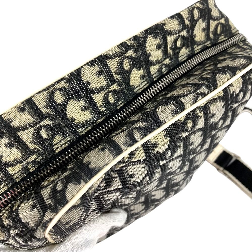 Dior Shoulder Bag Trotter Logo No2 Black — view 3