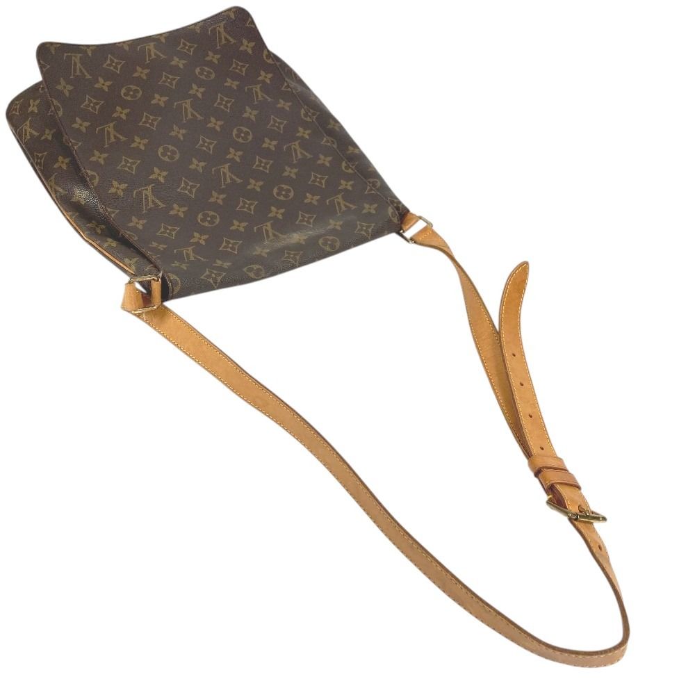 Louis Vuitton Shoulder Bag Musette Monogram Canvas Brown — view 7