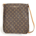 Louis Vuitton Shoulder Bag Musette Monogram Canvas Brown