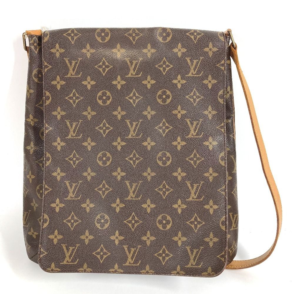 Louis Vuitton Shoulder Bag Musette Monogram Canvas Brown