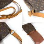 Louis Vuitton Shoulder Bag Musette Monogram Canvas Brown — view 8