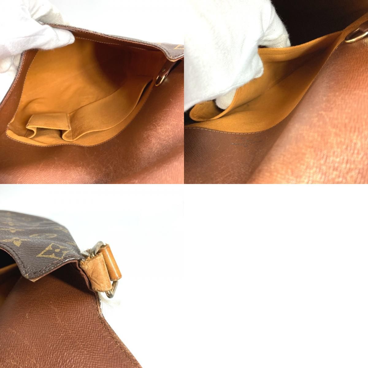 Louis Vuitton Shoulder Bag Musette Monogram Canvas Brown — view 9