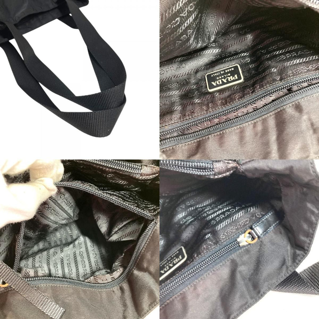 Prada Handbag Nylon Black — view 8