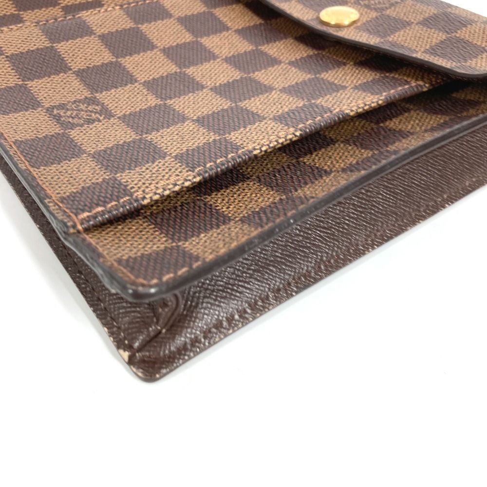 Louis Vuitton Shoulder Bag Pimlico Damier Canvas Ebene Brown — view 7