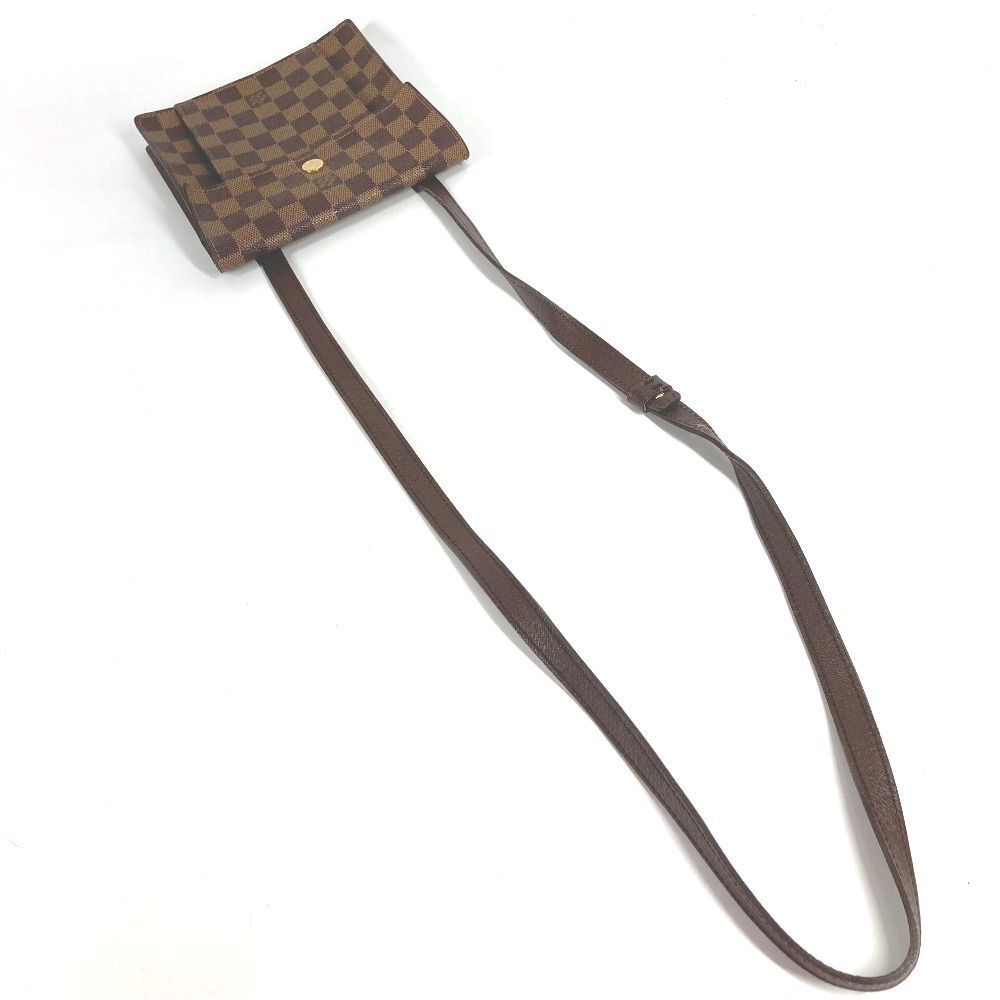 Louis Vuitton Shoulder Bag Pimlico Damier Canvas Ebene Brown — view 3