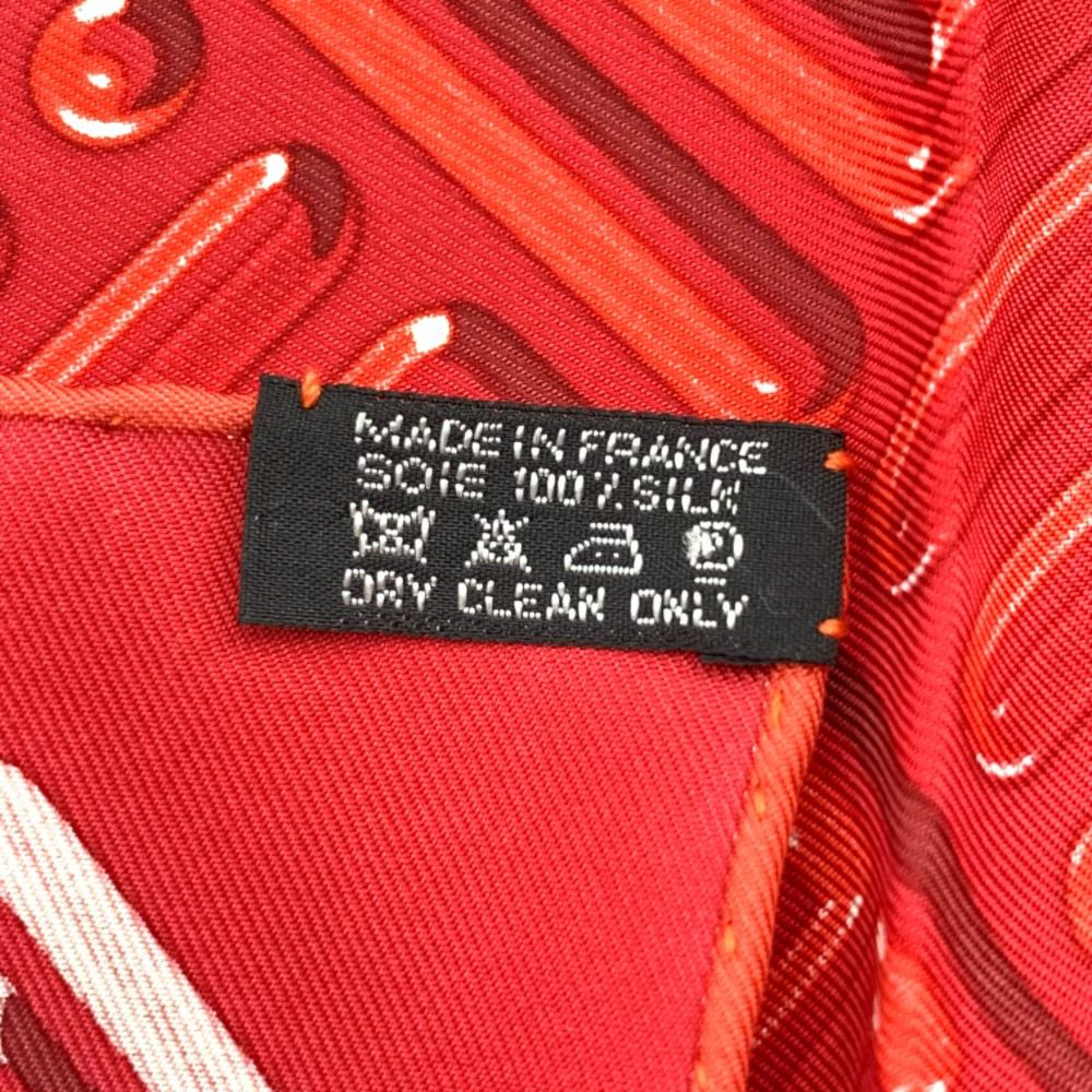 Hermes Silk Scarf Carre 90 Parcours D'h Labyrinth — view 8