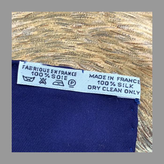 Hermes Carre 90 Chasse Au Bois Forest Hunting Silk Scarf — view 8