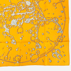 Hermes Carre 90 Silk Scarf Cheval Fusion Orange — view 5