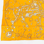 Hermes Carre 90 Silk Scarf Cheval Fusion Orange — view 4