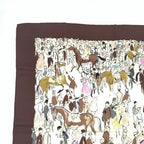 Hermes Carre 90 Silk Scarf Paddock — view 2