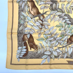 Hermes Carre 90 Silk Scarf Casse Noisette Nutcracker — view 4