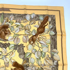 Hermes Carre 90 Silk Scarf Casse Noisette Nutcracker — view 3