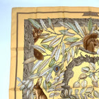 Hermes Carre 90 Silk Scarf Casse Noisette Nutcracker — view 2