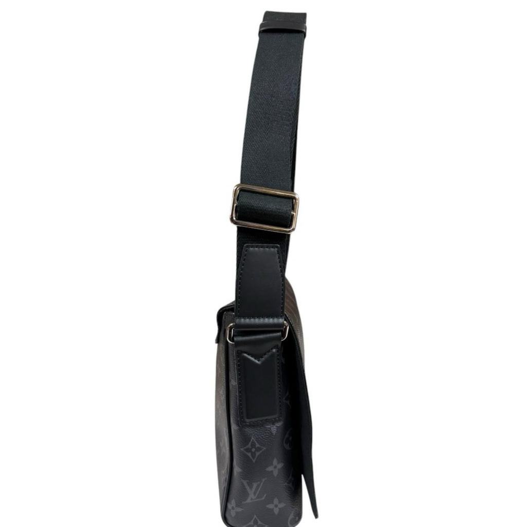 Louis Vuitton District PM NM Monogram Eclipse Shoulder Bag Black — view 4