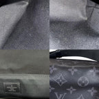 Louis Vuitton District PM NM Monogram Eclipse Shoulder Bag Black — view 9