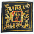 Hermes Scarf Carre 90 le Temps Des Marionnettes Marionette Time