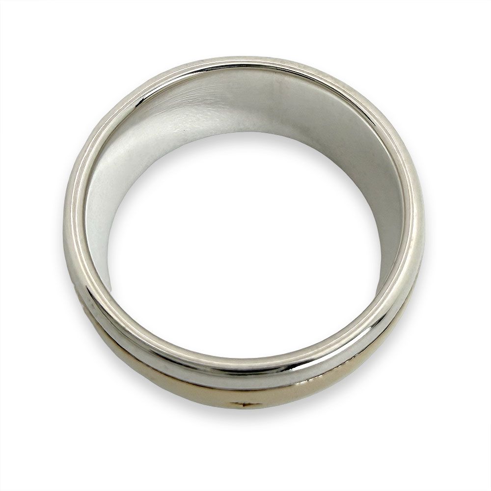 Hermes Logo Ring Gold — view 3