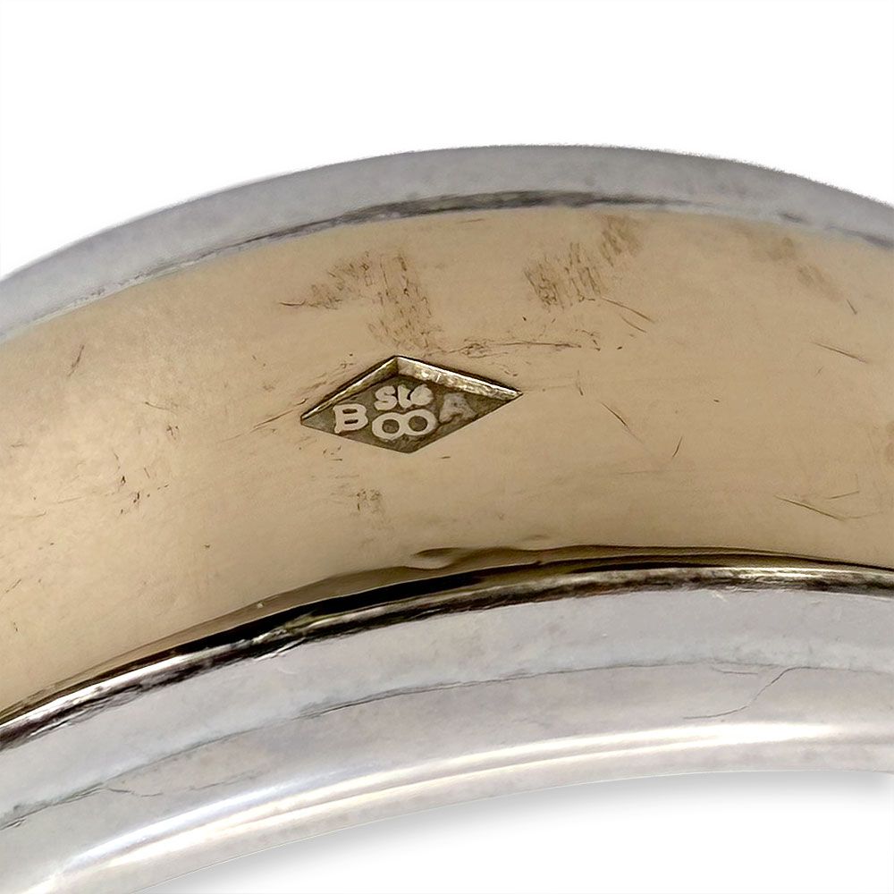 Hermes Logo Ring Gold — view 5