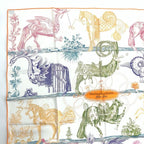 Hermes Carre 90 Della Cavalleria Favolosa Double Face Scarf Silk — view 2