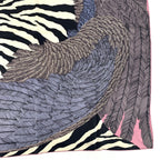 Hermes Carre 90 Zebra Pegasus Pink Scarf Silk — view 5