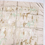 Hermes Carre 90 Paddock Pink Scarf Silk — view 3