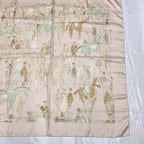 Hermes Carre 90 Paddock Pink Scarf Silk — view 4