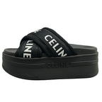 Celine Sandals 35 Block Slide Black