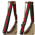 Gucci Sherry Line Cross Belt Bag Brown GG Canvas — view 7