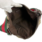 Gucci Sherry Line Cross Belt Bag Brown GG Canvas — view 8