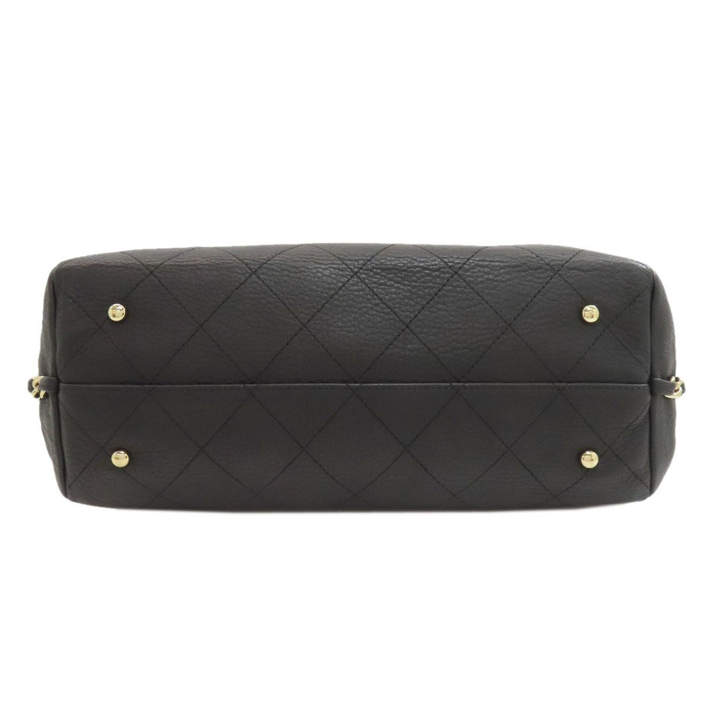 Chanel Quilted Gold 2-Way Tote Calf — view 4