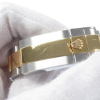 Rolex Explorer SS 18k Yellow Gold Roulette Watch Black Dial — view 7